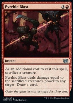 Pyrrhic Blast - The Brothers' War (Uncommon) [148]