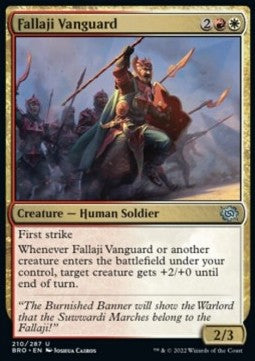 Fallaji Vanguard - The Brothers' War (Uncommon) [210]
