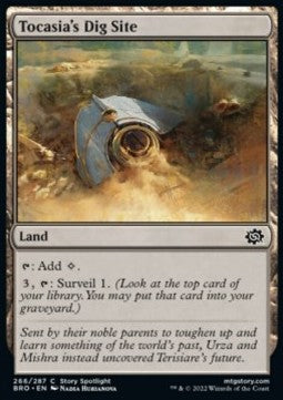 Tocasia's Dig Site - The Brothers' War (Common) [266]