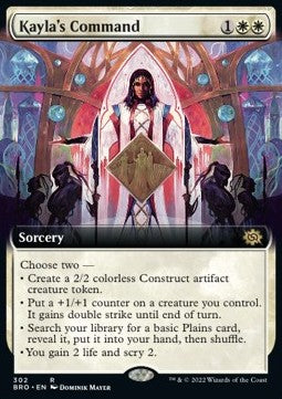 Kayla's Command - The Brothers' War: Extras (Rare) [302]