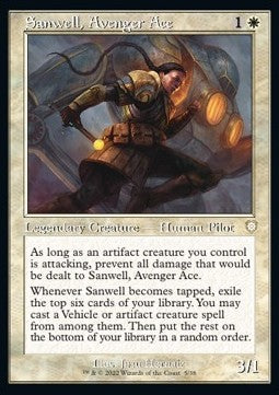 Sanwell, Avenger Ace - Commander: The Brothers' War (Rare) [5]