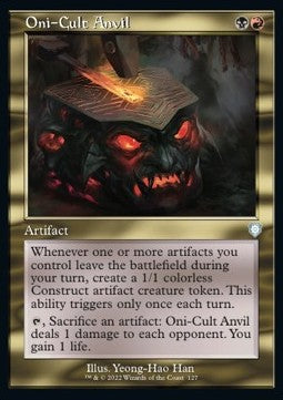 Oni-Cult Anvil - Commander: The Brothers' War (Uncommon) [127]