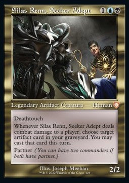 Silas Renn, Seeker Adept - Commander: The Brothers' War (Mythic) [129]