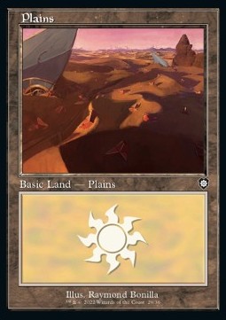 Plains (V.1) - Commander: The Brothers' War (Land) [29]