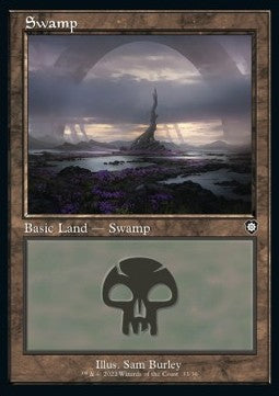 Swamp (V.1) - Commander: The Brothers' War (Land) [33]