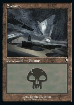 Swamp (V.2) - Commander: The Brothers' War (Land) [34]
