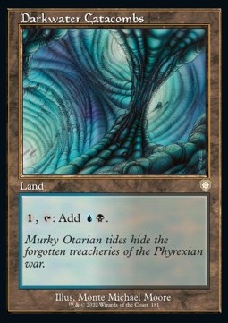 Darkwater Catacombs - Commander: The Brothers' War (Rare) [181]