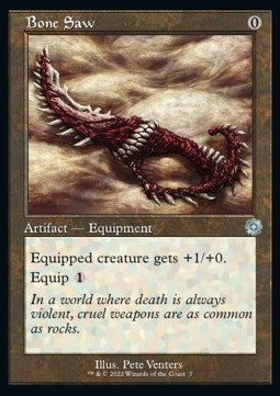 Bone Saw (V.1) - Retro Frame Artifacts (Uncommon) [7]