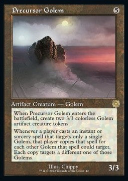 Precursor Golem (V.1) - Retro Frame Artifacts (Rare) [42]