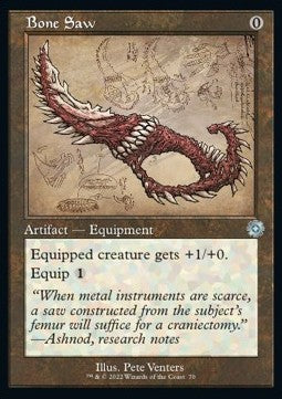 Bone Saw (V.2) - Retro Frame Artifacts (Uncommon) [70]