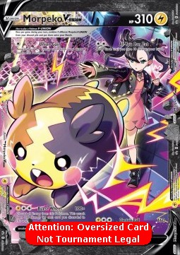 Morpeko V-UNION - SWSH Black Star Promos (Oversized) [SWSH-287]