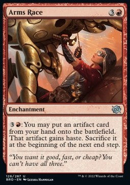 Arms Race - The Brothers' War (Uncommon) [126]