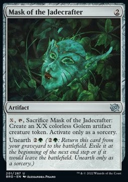 Mask of the Jadecrafter - The Brothers' War (Uncommon) [201]