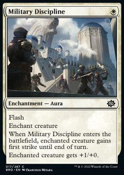 Military Discipline - The Brothers' War (Common) [17]