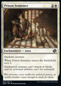 Prison Sentence - The Brothers' War (Common) [21]