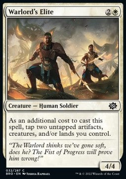 Warlord's Elite - The Brothers' War (Common) [32]