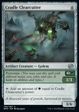 Cradle Clearcutter - The Brothers' War (Uncommon) [198]