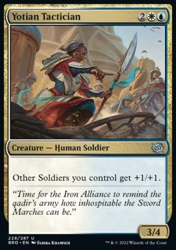 Yotian Tactician - The Brothers' War (Uncommon) [228]