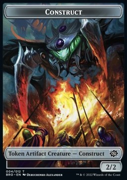 Construct Token (A 2/2) // Powerstone Token - The Brothers' War: Extras (Token) [T 4/7]