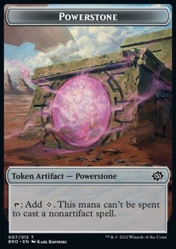 Powerstone Token // Servo Token (A 1/1) - Commander: The Brothers' War: Extras (Token) [T 7/13]