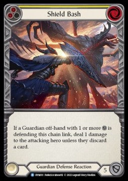 Shield Bash (Yellow) (Regular) - Dynasty (Rare) [031]