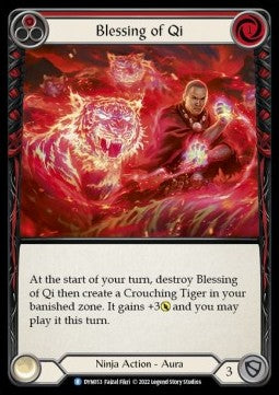 Blessing of Qi (Red) (Regular) - Dynasty (Rare) [053]