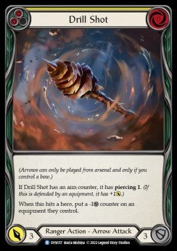 Drill Shot (Yellow) (Regular) - Dynasty (Rare) [157]