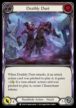 Deathly Duet (Red) (Regular) - Dynasty (Rare) [176]