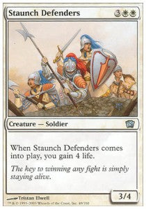 Staunch Defenders - Eighth Edition (Uncommon) [8ED-49]