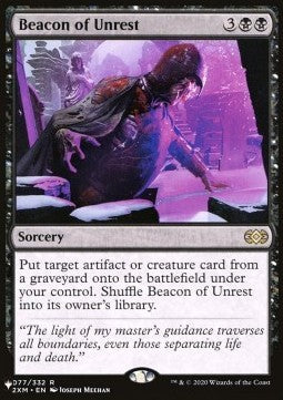 Beacon of Unrest - The List (Rare) [77]