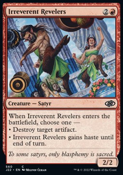 Irreverent Revelers - Jumpstart 2022 (Common) [560]