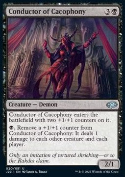 Conductor of Cacophony - Jumpstart 2022 (Uncommon) [20]