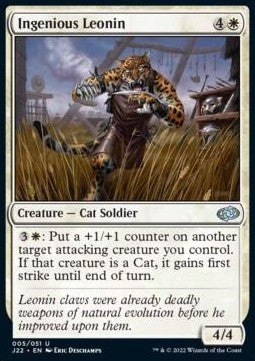 Ingenious Leonin - Jumpstart 2022 (Uncommon) [5]