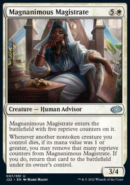 Magnanimous Magistrate - Jumpstart 2022 (Uncommon) [7]