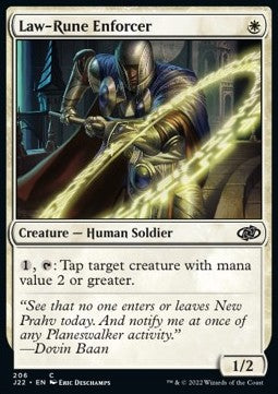 Law-Rune Enforcer - Jumpstart 2022 (Common) [206]