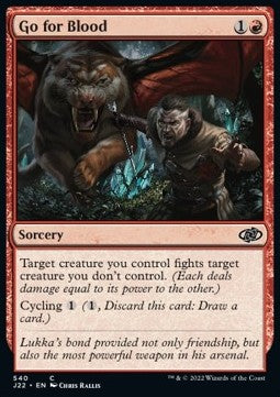 Go for Blood - Jumpstart 2022 (Common) [540]