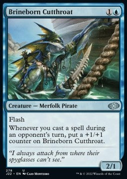 Brineborn Cutthroat - Jumpstart 2022 (Uncommon) [278]