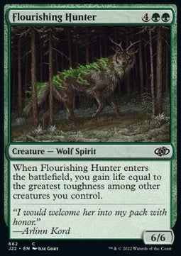 Flourishing Hunter - Jumpstart 2022 (Common) [662]