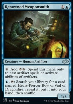 Renowned Weaponsmith - Jumpstart 2022 (Uncommon) [J22-338]