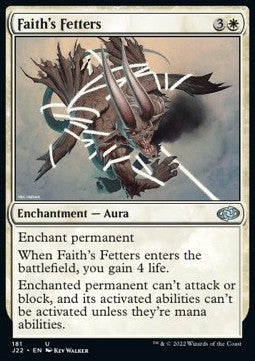 Faith's Fetters - Jumpstart 2022 (Uncommon) [181]