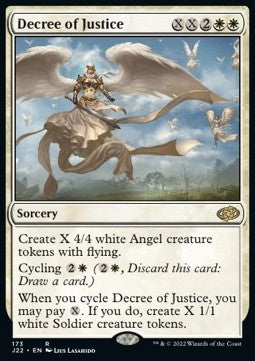 Decree of Justice - Jumpstart 2022 (Rare) [J22-173]