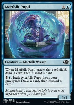 Merfolk Pupil - Jumpstart 2022 (Common) [15]