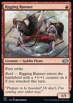 Rigging Runner - Jumpstart 2022 (Uncommon) [81]