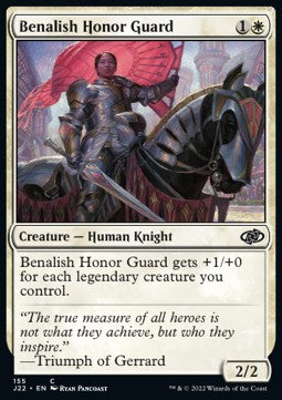 Benalish Honor Guard - Jumpstart 2022 (Common) [J22-155]