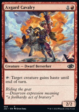 Axgard Cavalry - Jumpstart 2022 (Common) [494]