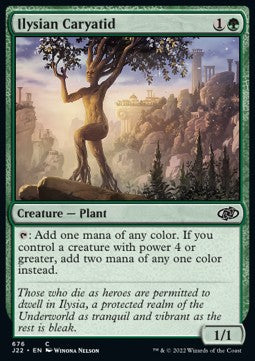 Ilysian Caryatid - Jumpstart 2022 (Common) [676]