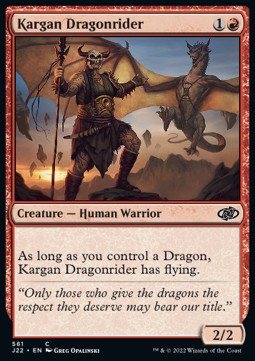 Kargan Dragonrider - Jumpstart 2022 (Common) [561]