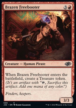 Brazen Freebooter - Jumpstart 2022 (Common) [506]