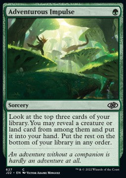 Adventurous Impulse - Jumpstart 2022 (Common) [627]