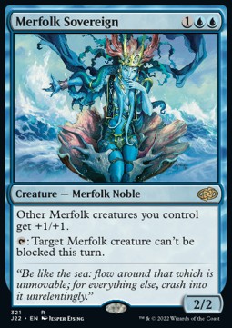 Merfolk Sovereign - Jumpstart 2022 (Rare) [321]